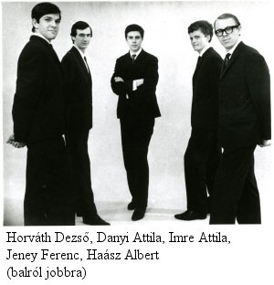 Horváth Dezső, Danyi Attila, Imre Attila, Jeney Ferenc, Haász Albert